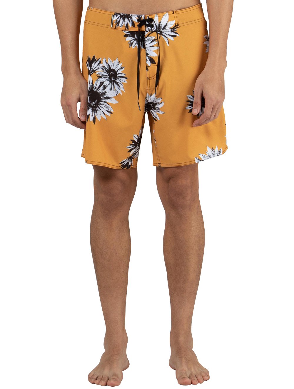 Bermuda Osklen D'Água Surf Yellow Sunflower Amarelo Escuro