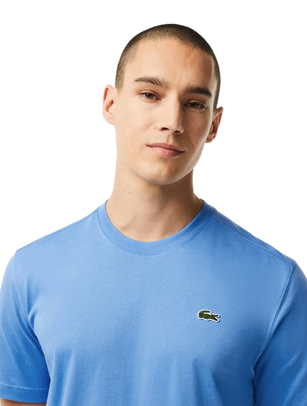 Camiseta Lacoste Sport Technique Logo Azul Médio