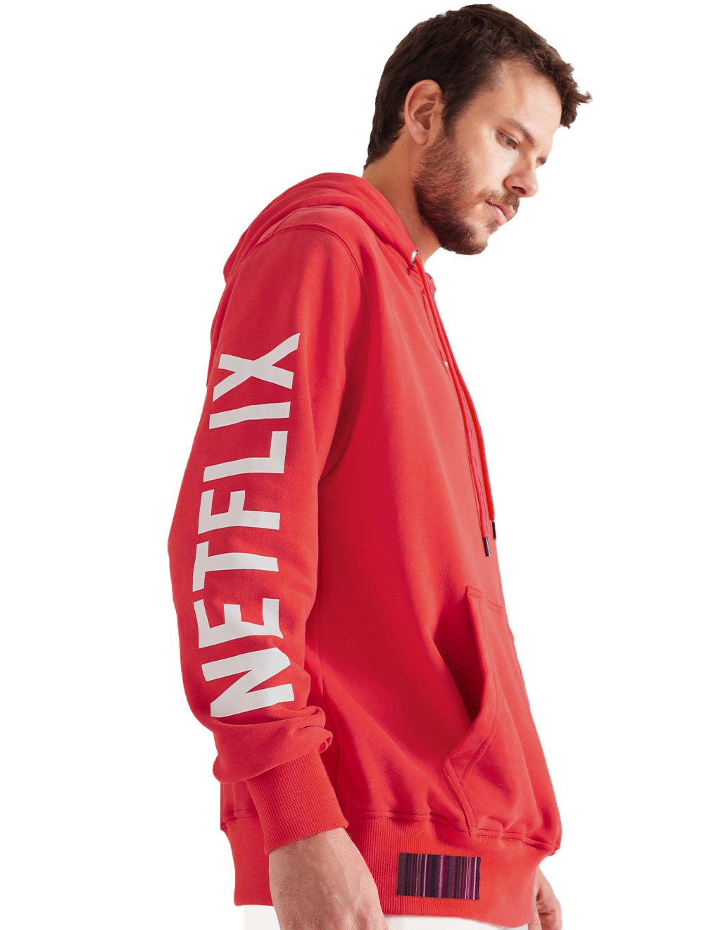 Moletom Reserva Masculino Hoodie Trending Now Netflix Vermelha