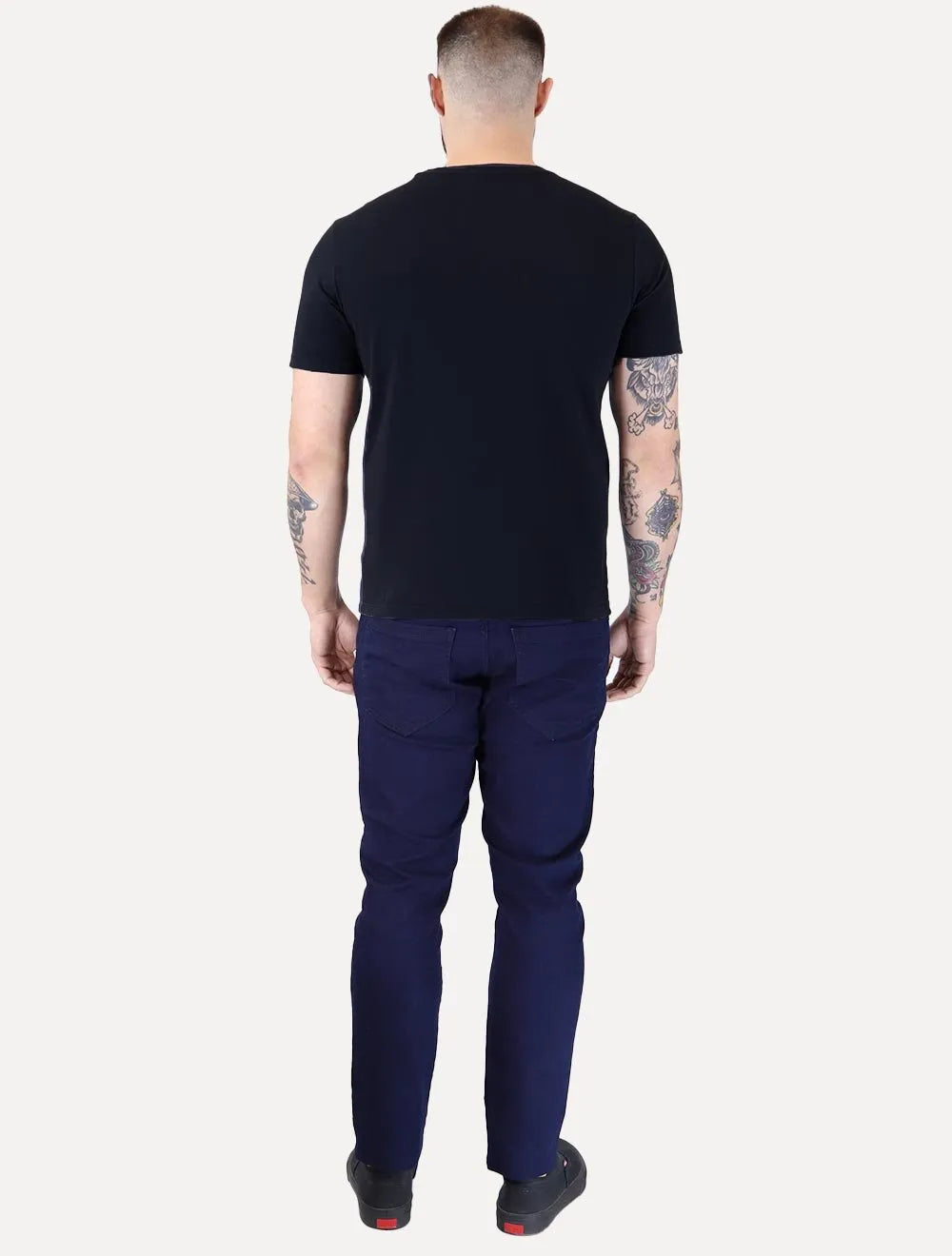 Camiseta Ellus Cotton Fine Easa Classic Midnight Blue Marinho