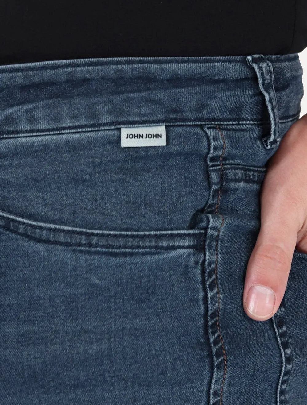 Calça Jeans John John Masculina Straight Samoa Médio