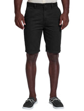 Bermuda Dudalina Sarja Chino Comfort Tinturada Preta