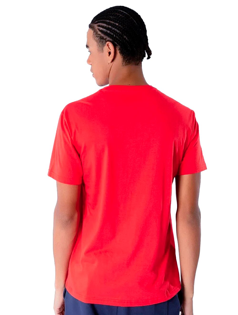Camiseta Tommy Jeans Masculina RWB Centered Logo Vermelha