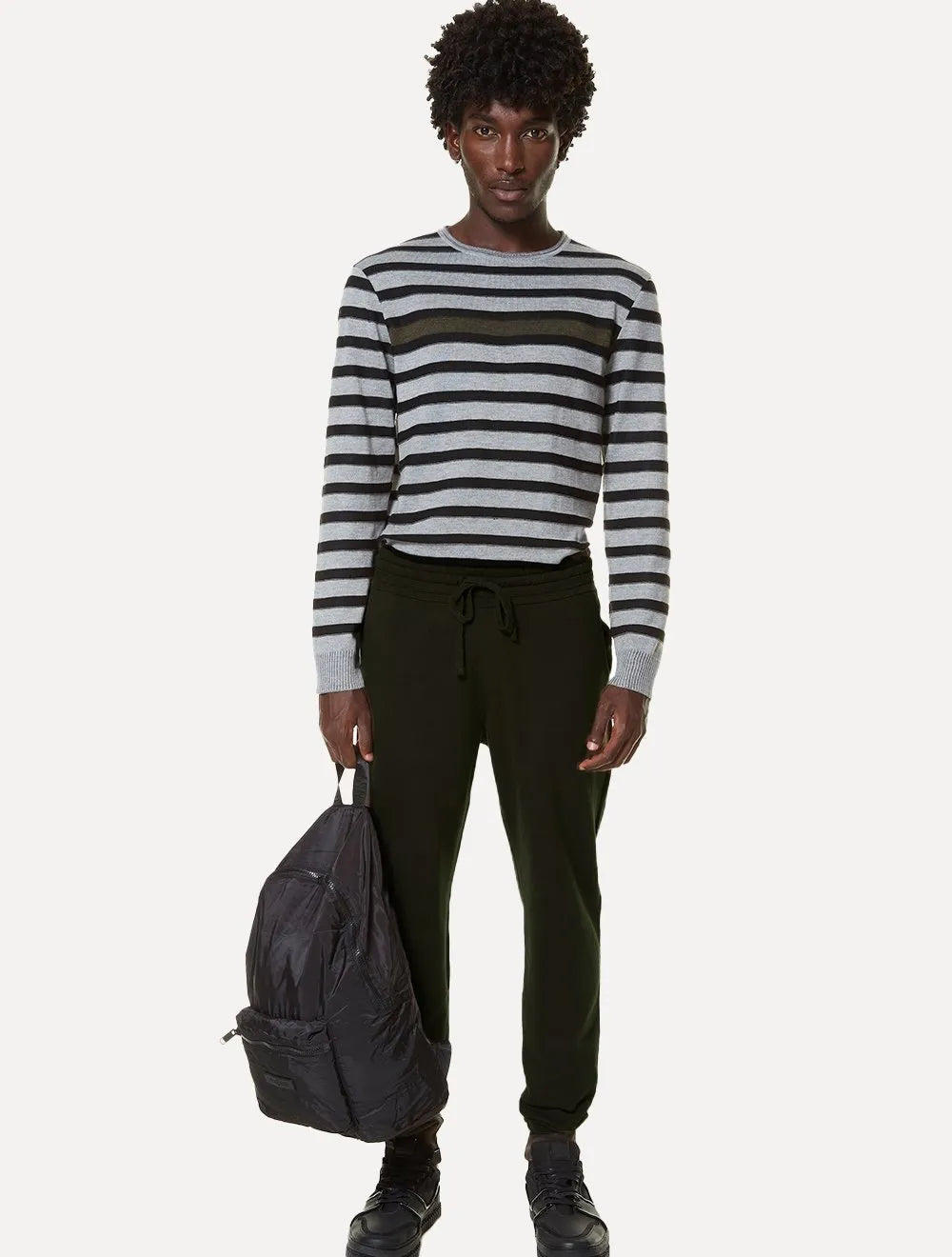 Calça John John Masculina Moletom Patch Verde Escuro