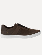 Tênis Dudalina Masculino SL Couro Hunter Marrom Café