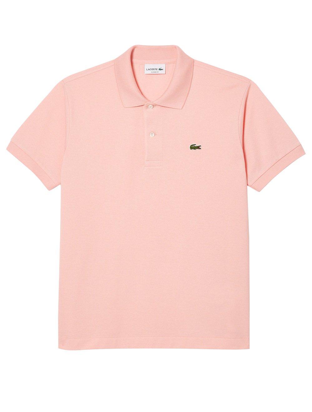 Polo Lacoste Masculina L.12.12 Peach Rosa