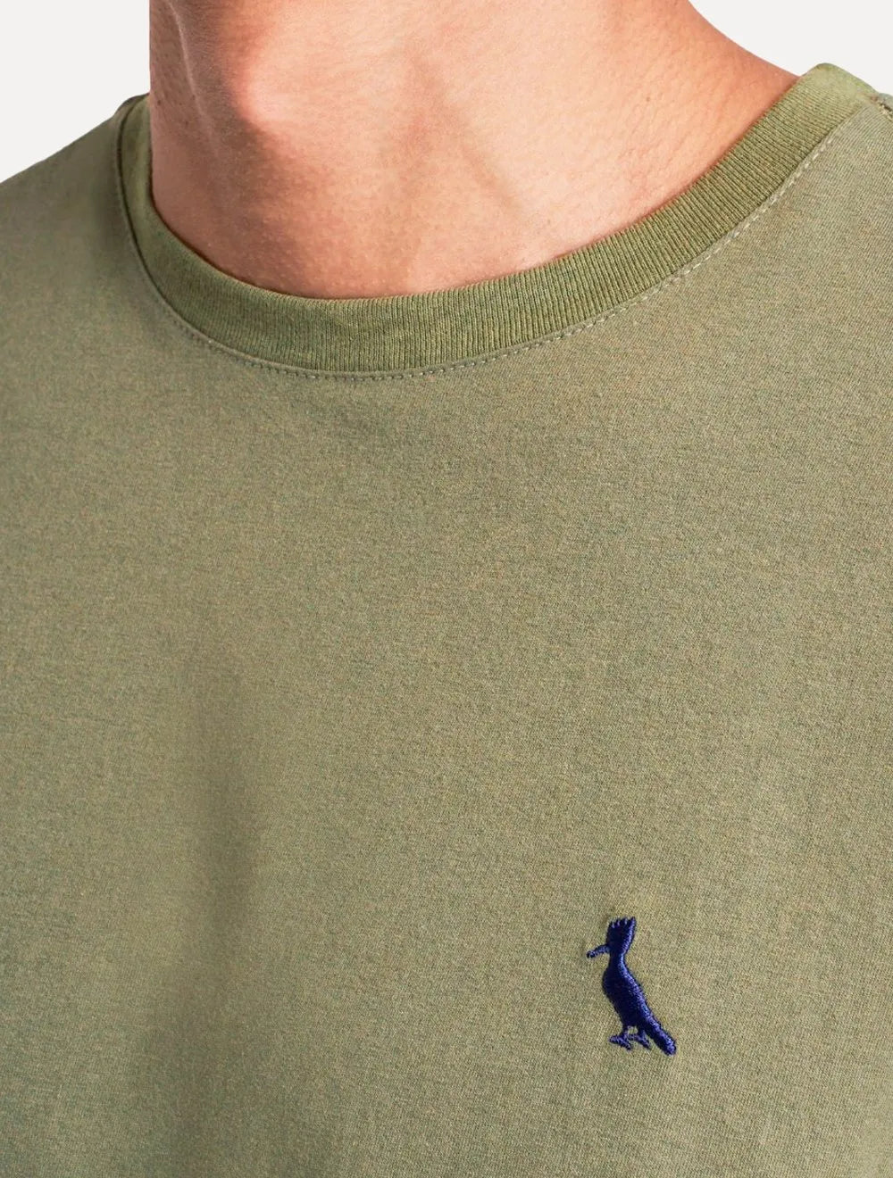 Camiseta Reserva Masculina Basic Navy Woodpecker Verde Militar