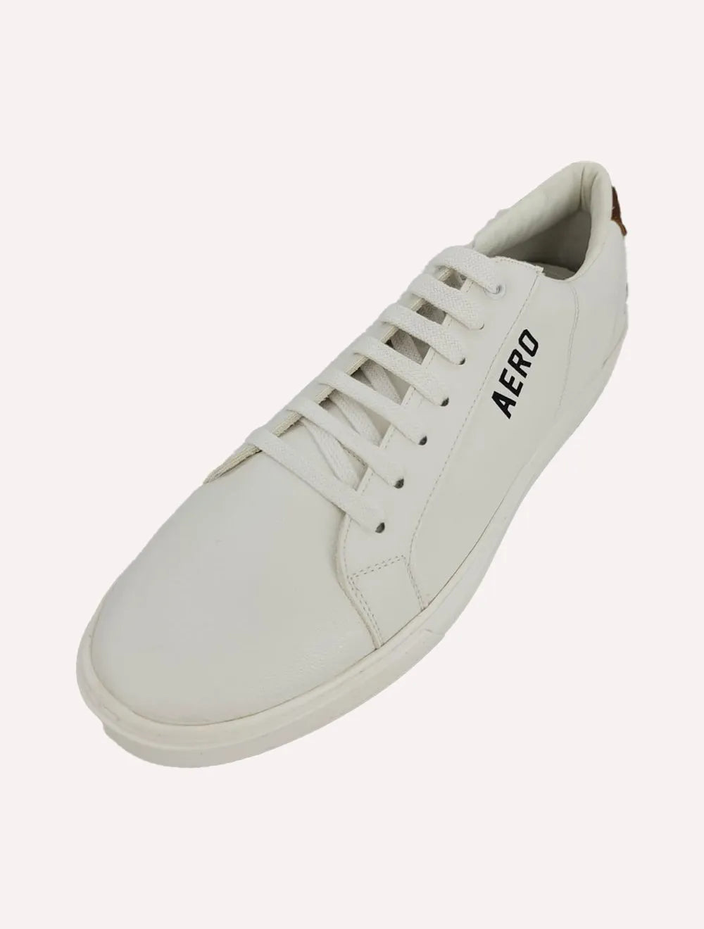Tênis Aeropostale Masculino Casual Couro Aero A87 Marrom/Branco