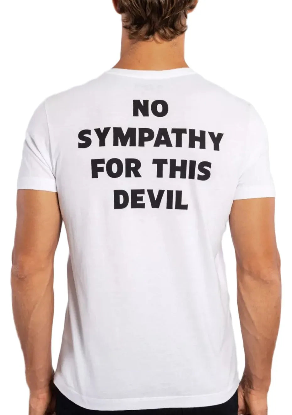 Camiseta Sergio K Masculina Rockstar Devil Branca