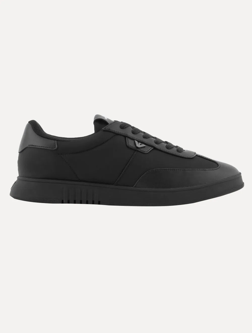 Tênis Empório Armani Masculino Nylon Logo Águia Preto
