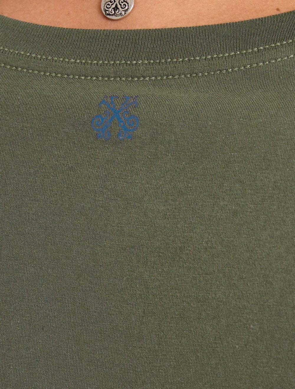 Camiseta John John Masculina Regular Fit Basic Lisa Verde Militar