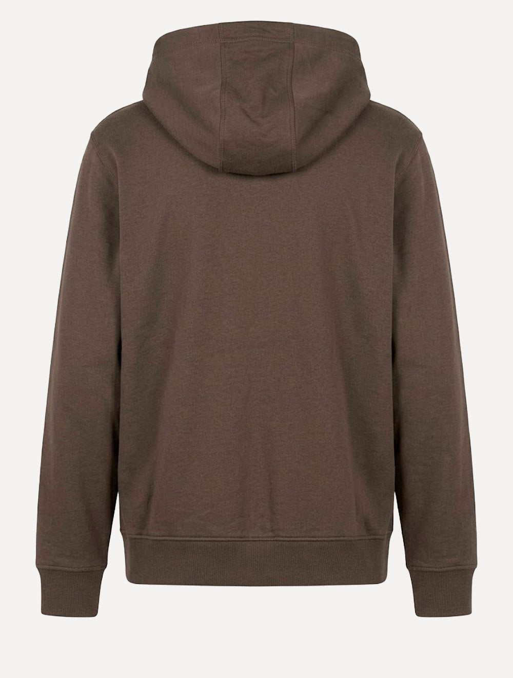 Moletom Armani Exchange Masculino Com Capuz Full Zip Subtle Logo Marrom