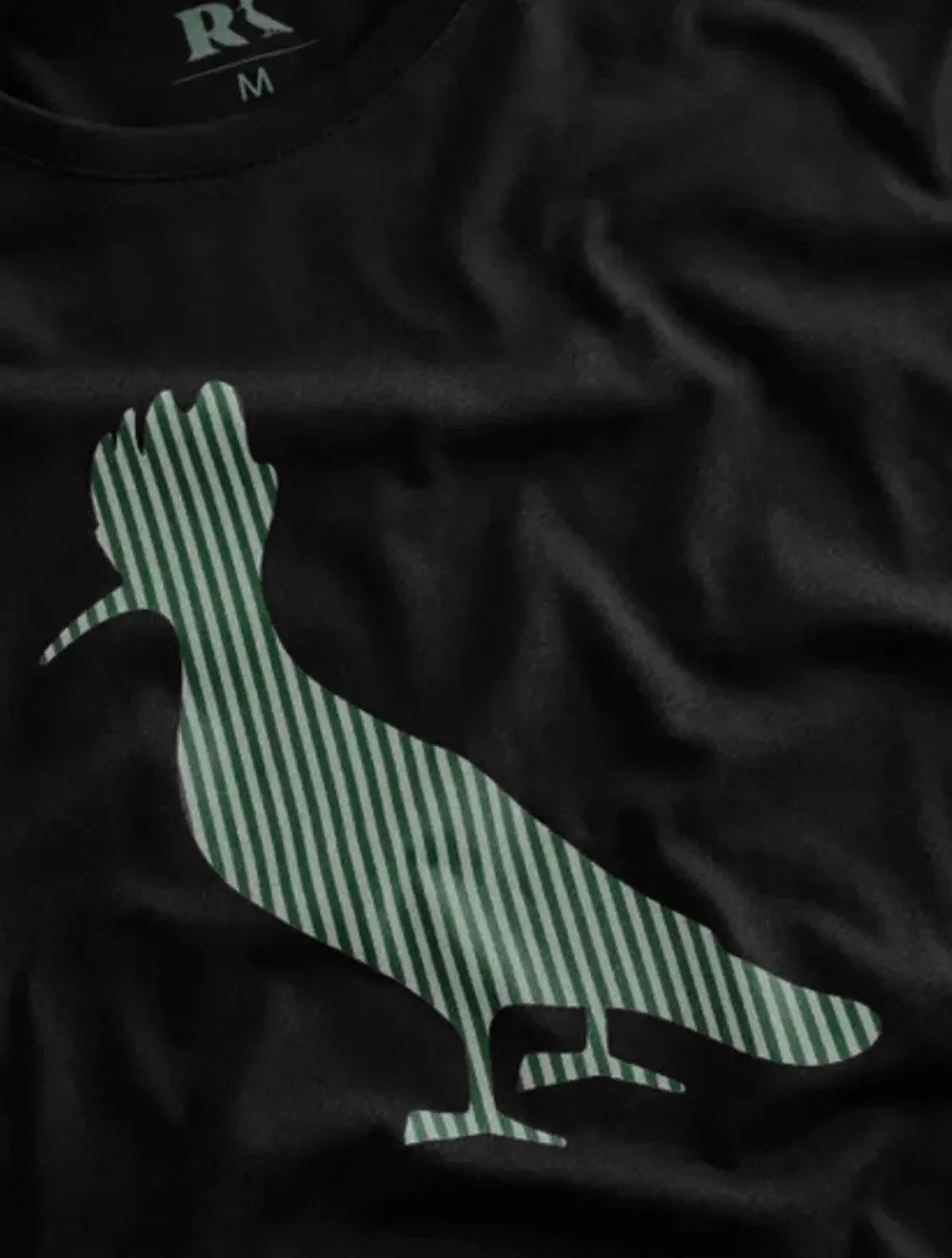 Camiseta Reserva Masculina Woodpecker Inner Green Lines Preta