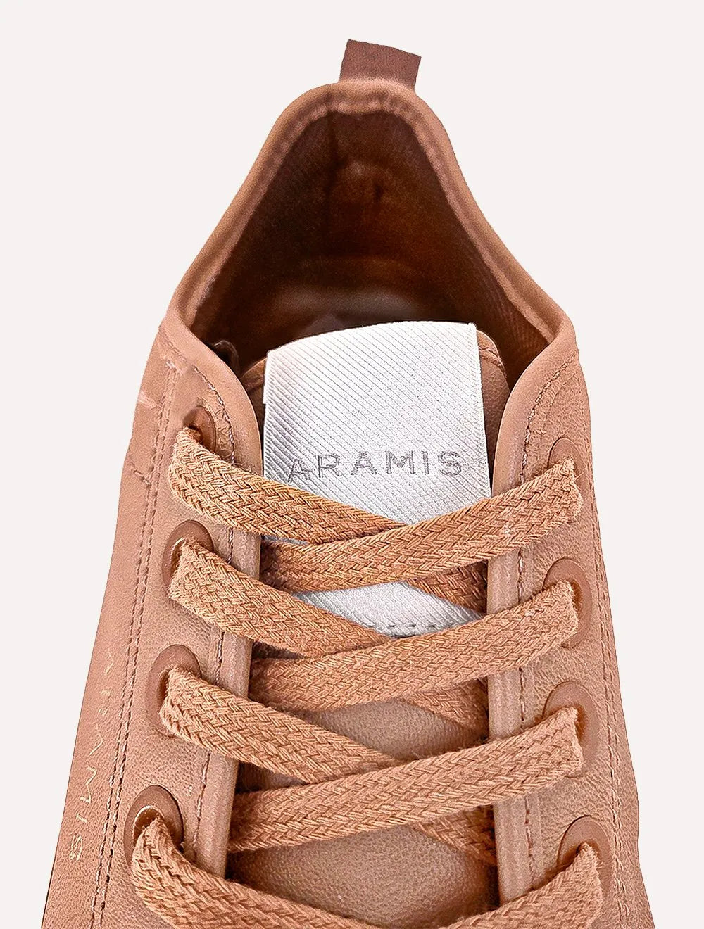 Tênis Aramis Masculino Couro Recortes Deep Leather Marrom Claro