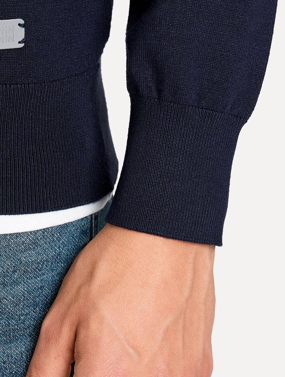 Suéter John John Masculino Regular Fit Tricot Jimmy Azul Marinho