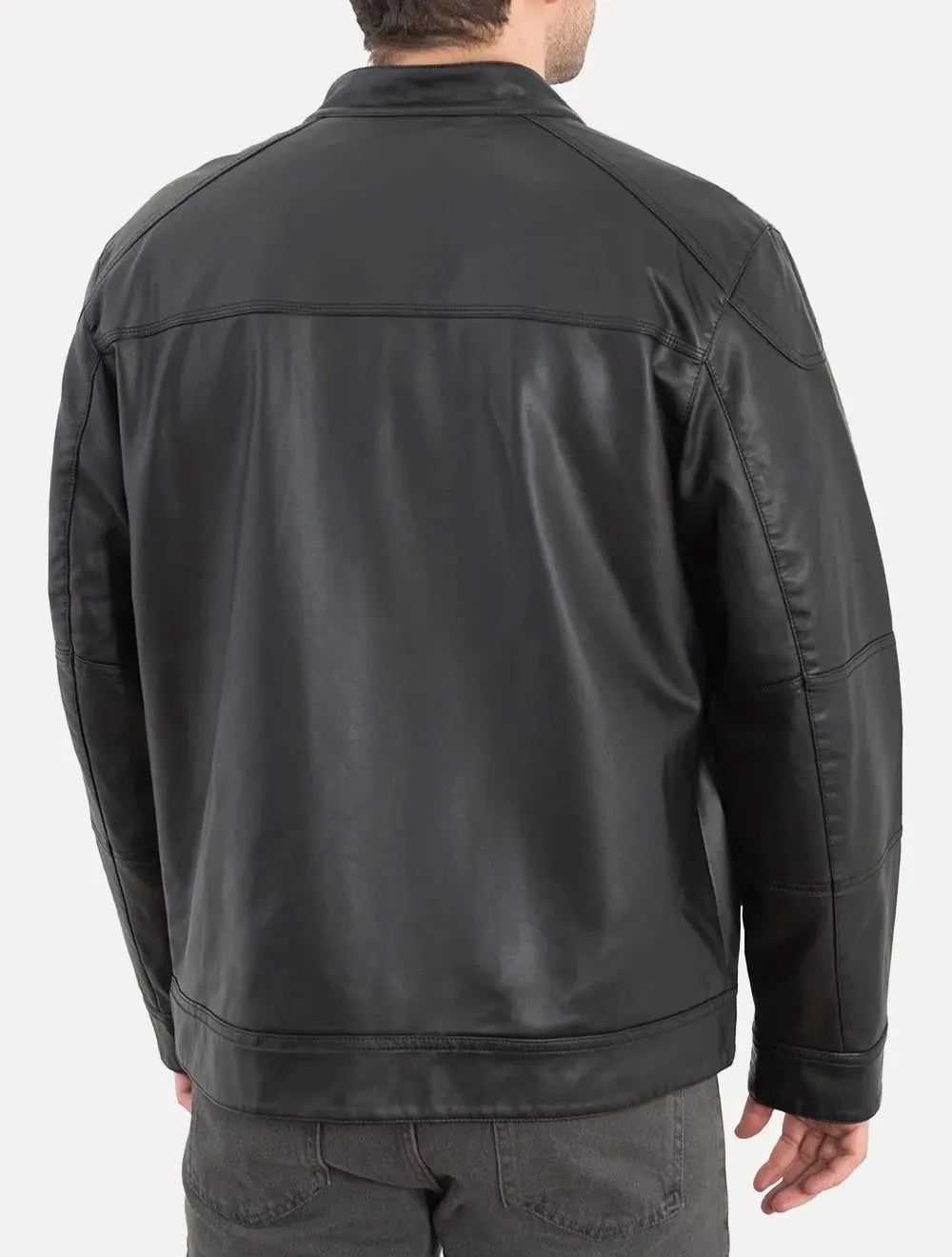 Jaqueta Calvin Klein Hooded PU Pocket Preta