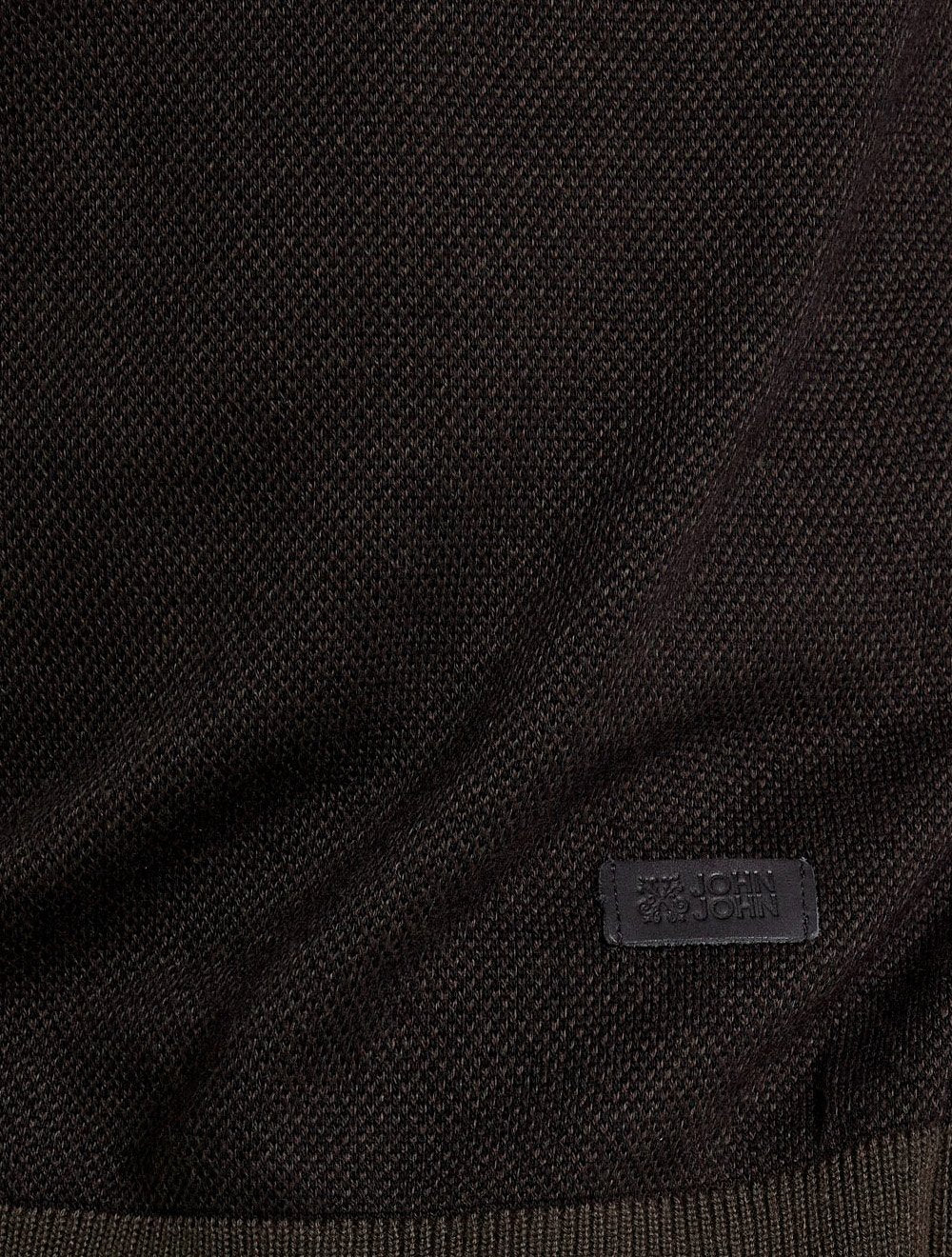 Suéter John John Masculino Regular Fit Tricot Smooth Marrom Médio