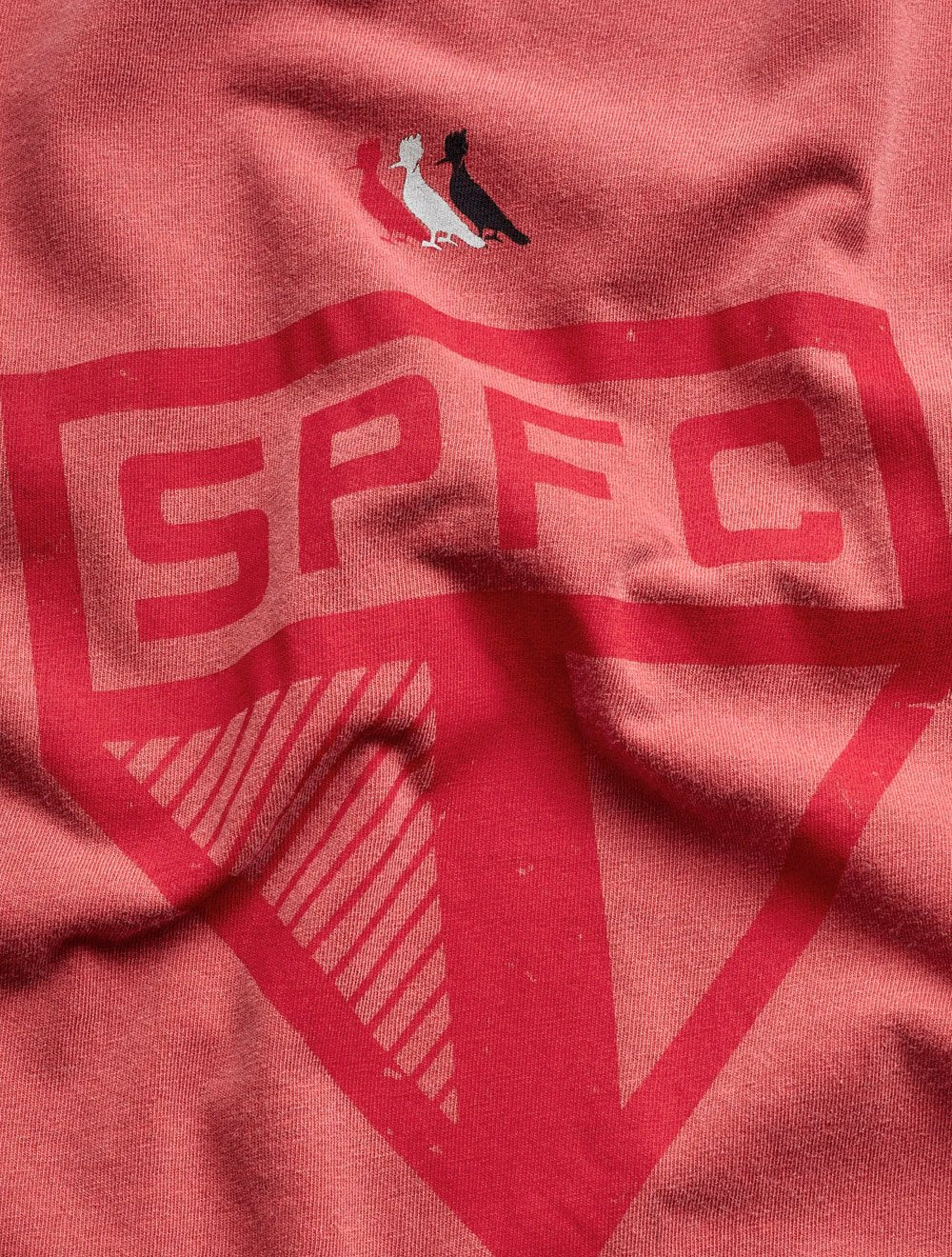 Camiseta Reserva Masculina SPFC Big Shield Vermelha