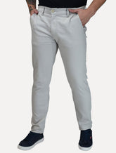 Calça Dixen Masculina Sarja Slim Areia