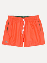 Short Lacoste Masculino Beachwear Classico Laranja