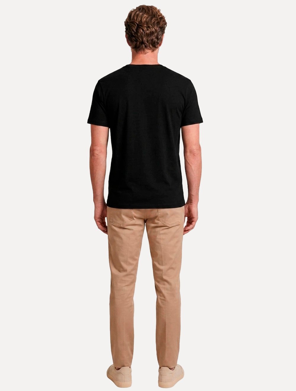 Camiseta Reserva Masculina SPFC Patch Minimalist Preta