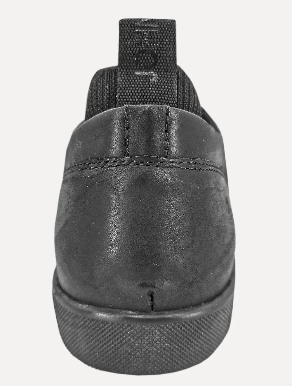 Tênis John John Masculino Couro New Slim Elastico All Black Preto