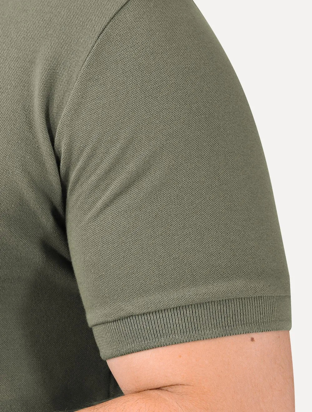 Polo Guess Masculina Piquet 1981 Bordado Verde