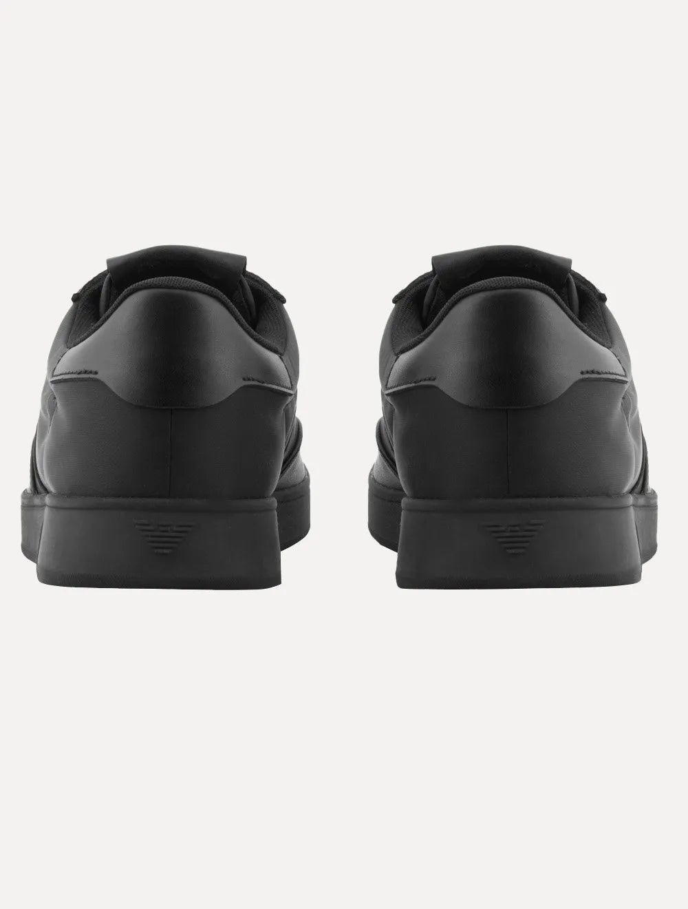 Tênis Empório Armani Masculino Nylon Logo Águia Preto