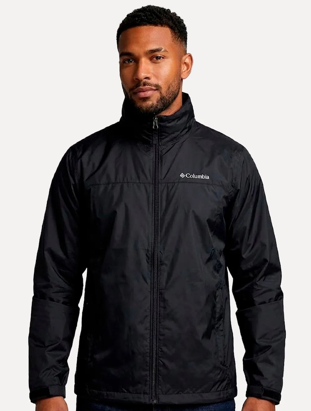 Jaqueta Columbia Masculina Glennaker Lake II Rain Black