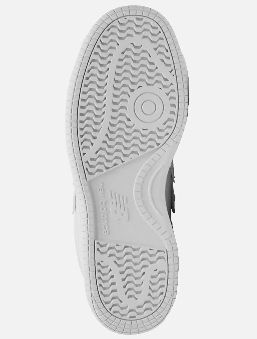Tênis New Balance Masculino Casual Couro 480 Low All White Branco