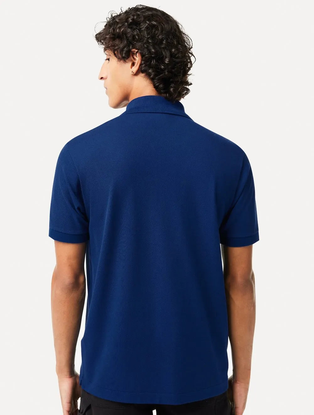 Polo Lacoste Masculina L.12.12 Azul Índigo
