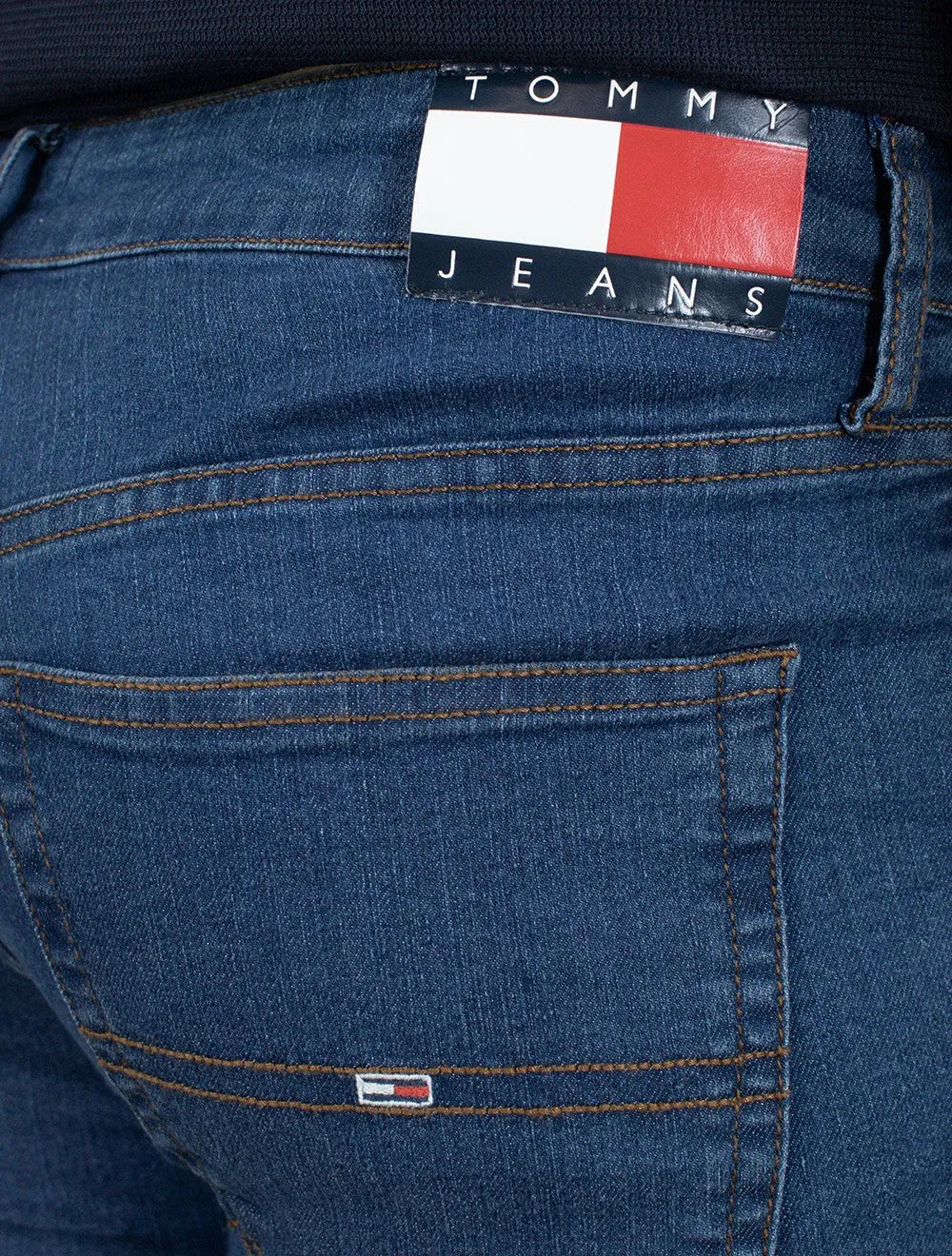 Calça Tommy Jeans Masculina Slim Austin Azul