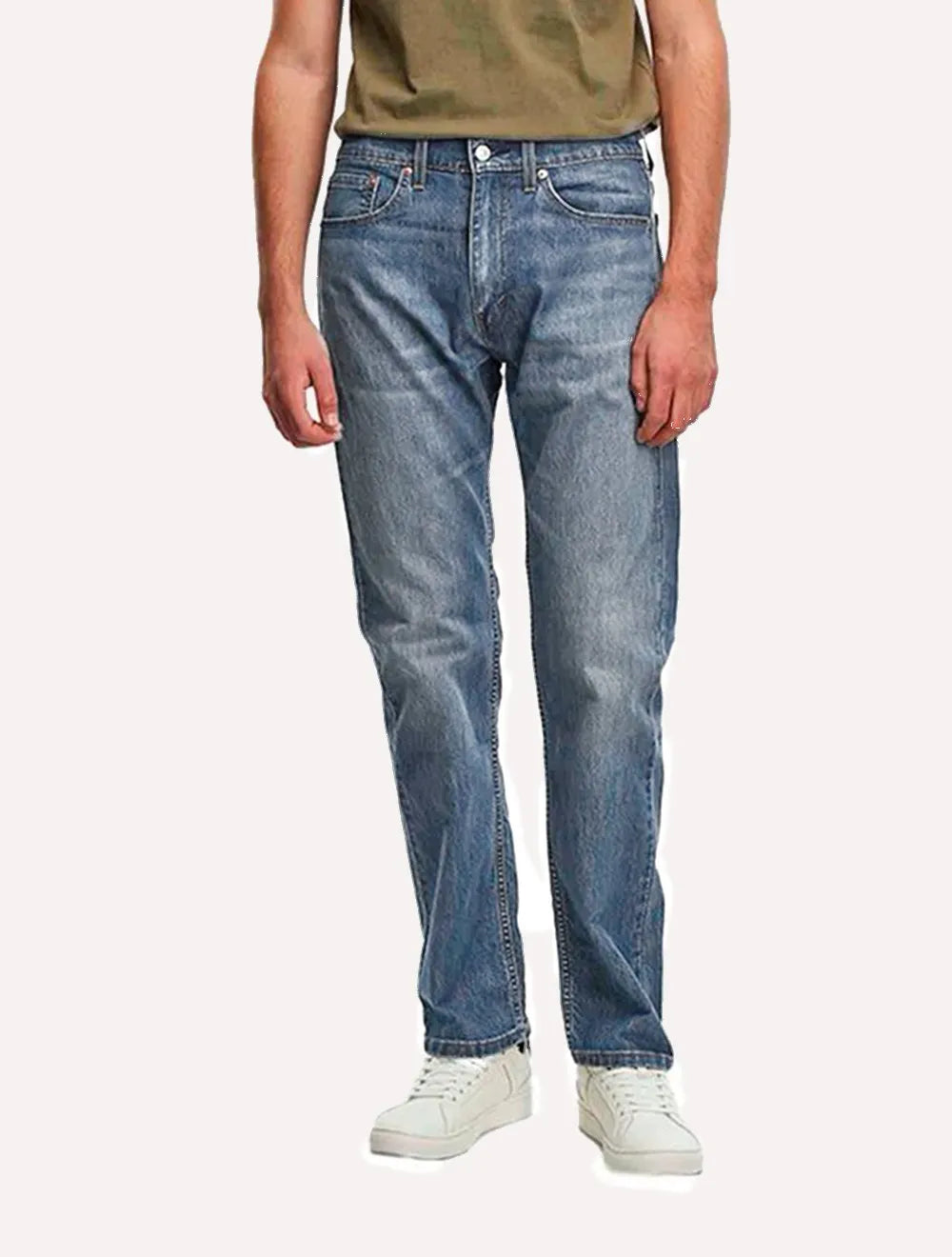 Calça Levis Jeans Masculina 505 Regular Light Blue Clara