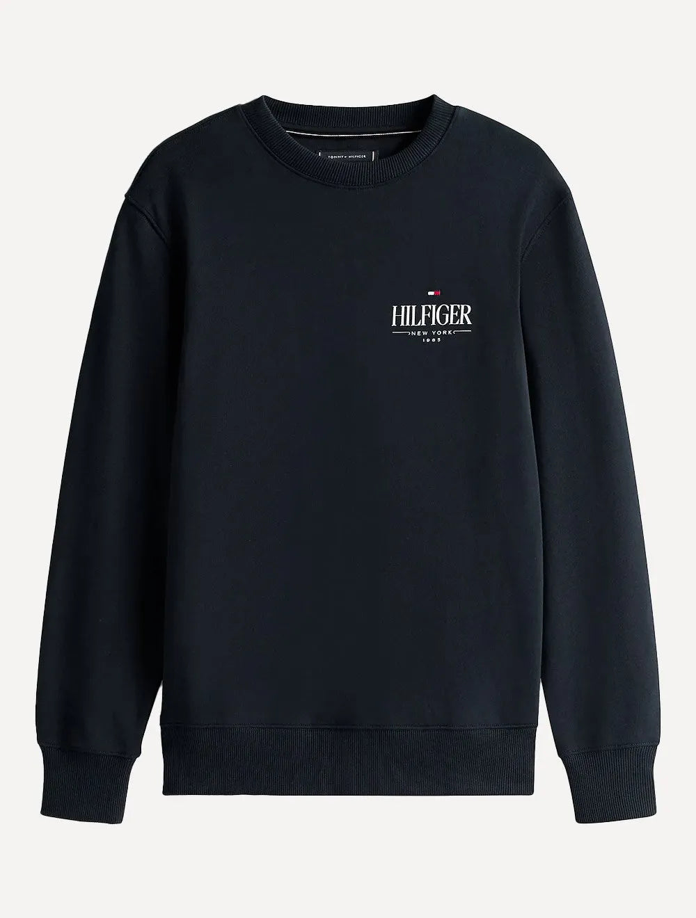 Moletom Tommy Hilfiger Masculino Stacked Sweatshirt Azul Marinho
