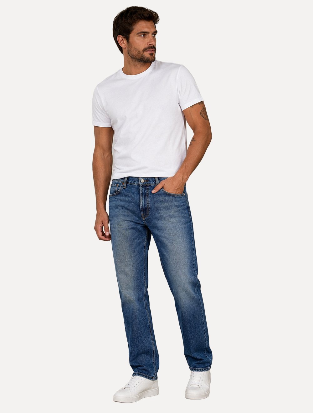 Calça Levis Jeans Masculina Slim 501 Original Lavagem Escura
