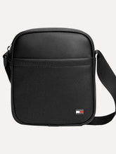 Bolsa Tommy Hilfiger Masculina Foundation Mini Reporter Preta