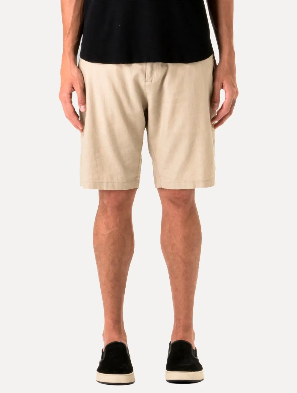 Bermuda Osklen Masculina Alfaiataria Basic Linen Areia Mescla