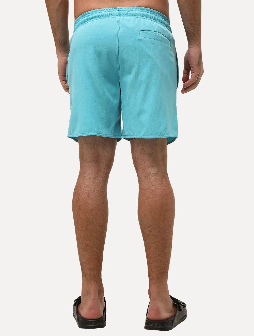 Short Aramis Masculino D'Água Elastico Melange Turquesa Mescla