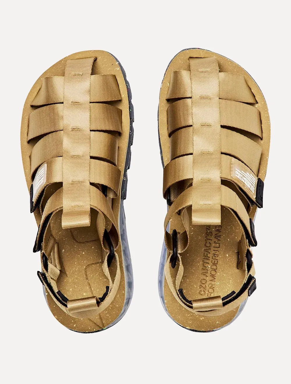 Sandália Kenner Masculina Rakka Siren Cáqui