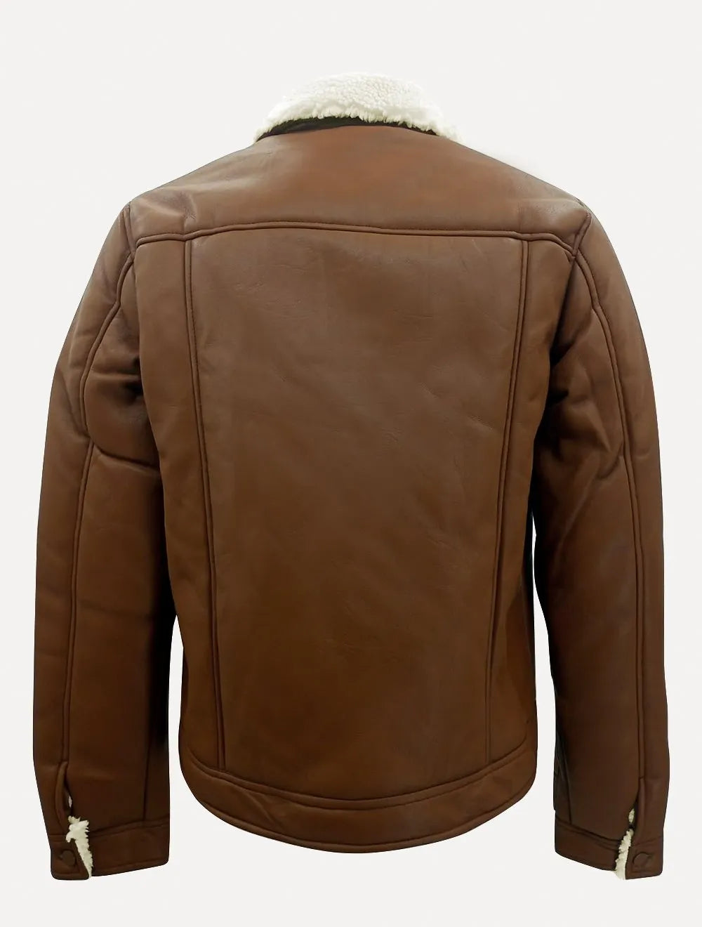 Jaqueta Pacific Blue Masculina Sherpa PU Marrom