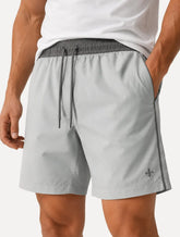 Short Dudalina Masculino Relax Classic Cinza Claro