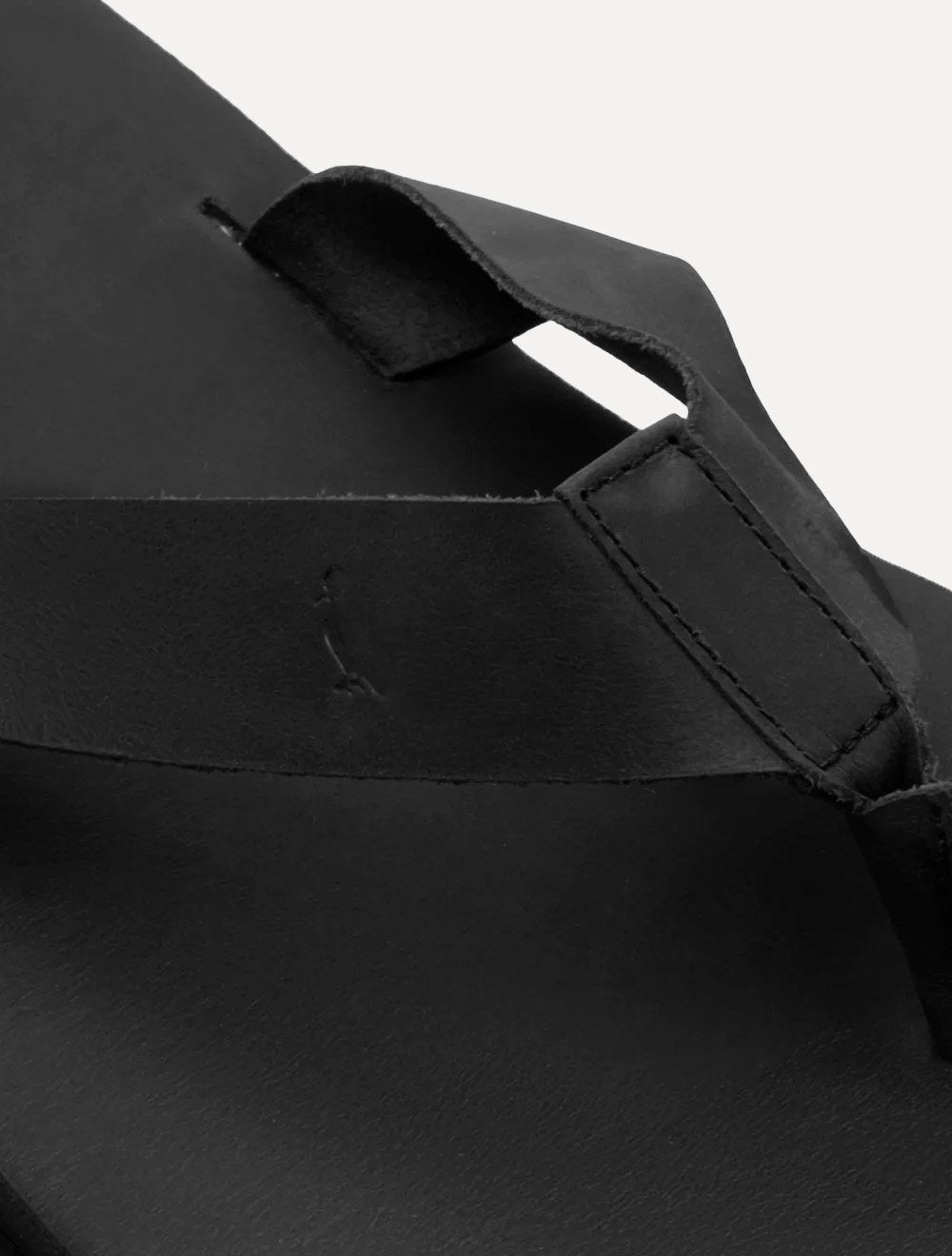 Chinelo Reserva Masculino RSV Deck 2.0 Couro Preto