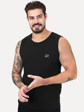 Regata King & Joe Masculina Logomania Malha Signature Preta