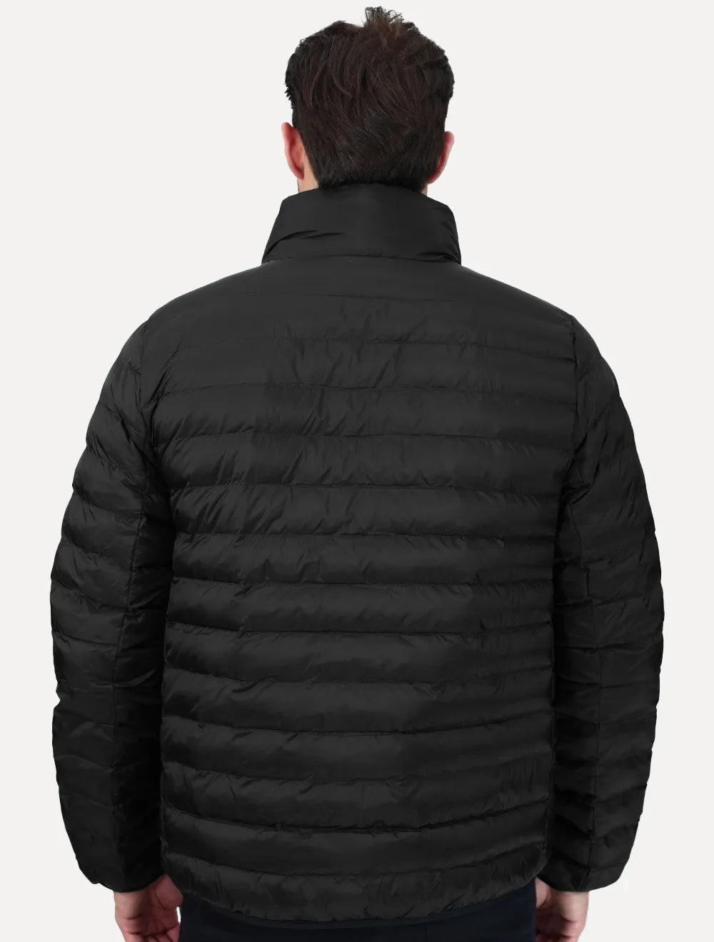 Jaqueta Calvin Klein Masculina Puffer Waterproof Preta