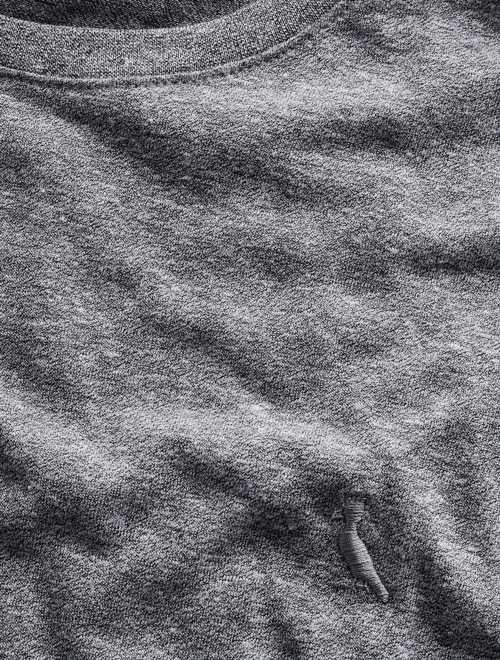 Camiseta Reserva Masculina Slim Malha Pêssego Marinho Mescla