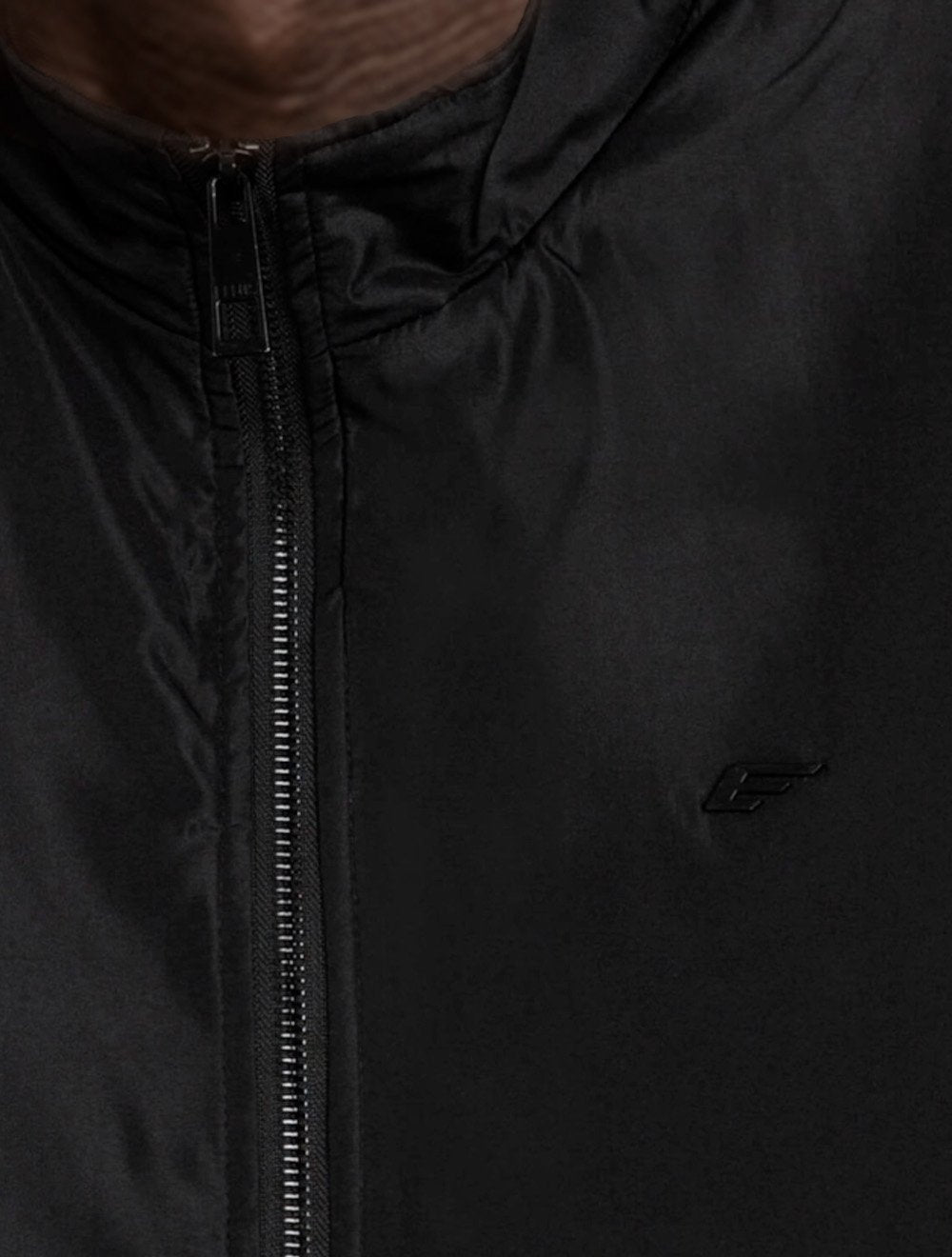 Jaqueta Ellus Masculina Nylon Padding Bomber Preta