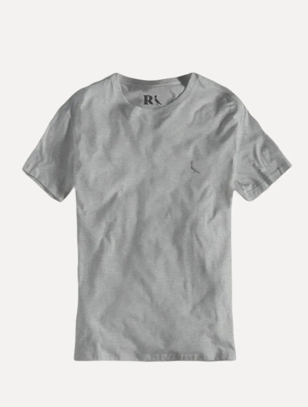 Camiseta Reserva Masculina Basic Color Nevoa Cinza Mescla