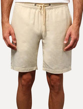 Bermuda Calvin Klein Jeans Masculina Cadarço Cotton Amarelo Claro