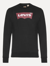 Moletom Levis Masculino Crewneck Batwing Preto