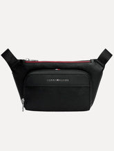 Pochete Tommy Hilfiger Masculino Central Bumbag Preto